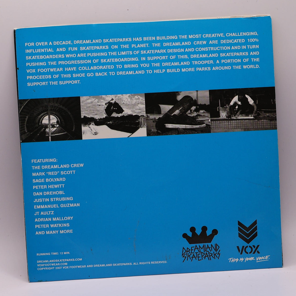 VOX The Support: A Brief Look Into the Dreamland World DVD (2007) – Rare Skate Video