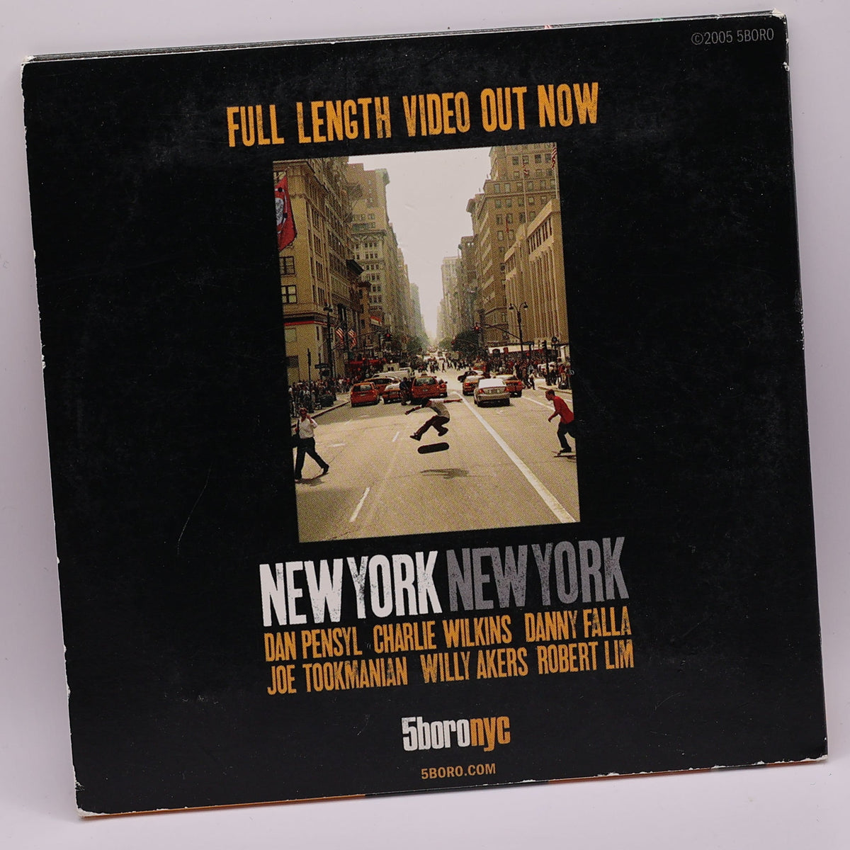 5Boro A New York Minute Skateboarding DVD (2006) – NYC Skate Video Promo