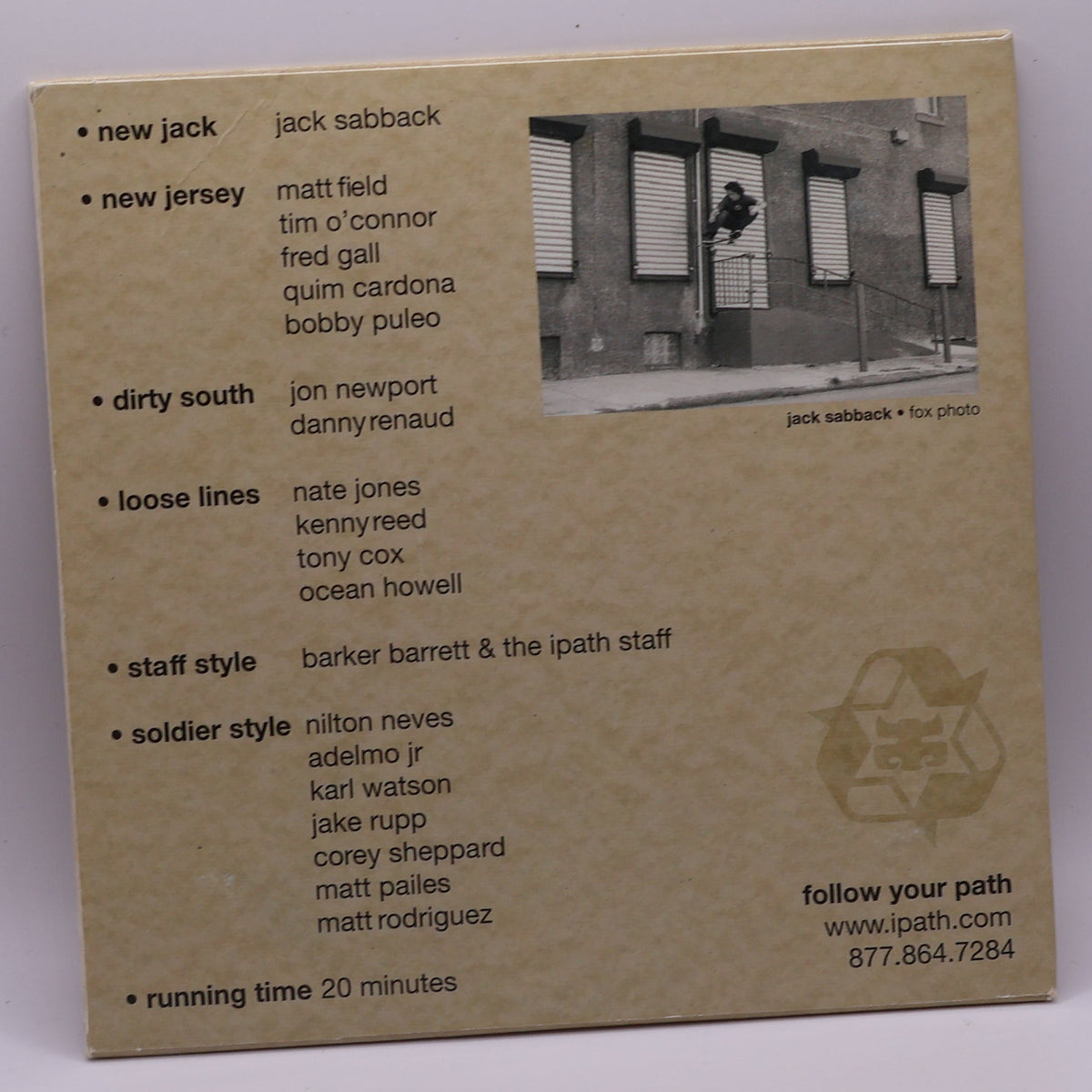 Ipath Preview Summer 2005 Skateboarding DVD – Dan Wolfe / Fred Gall / Bobby Puleo