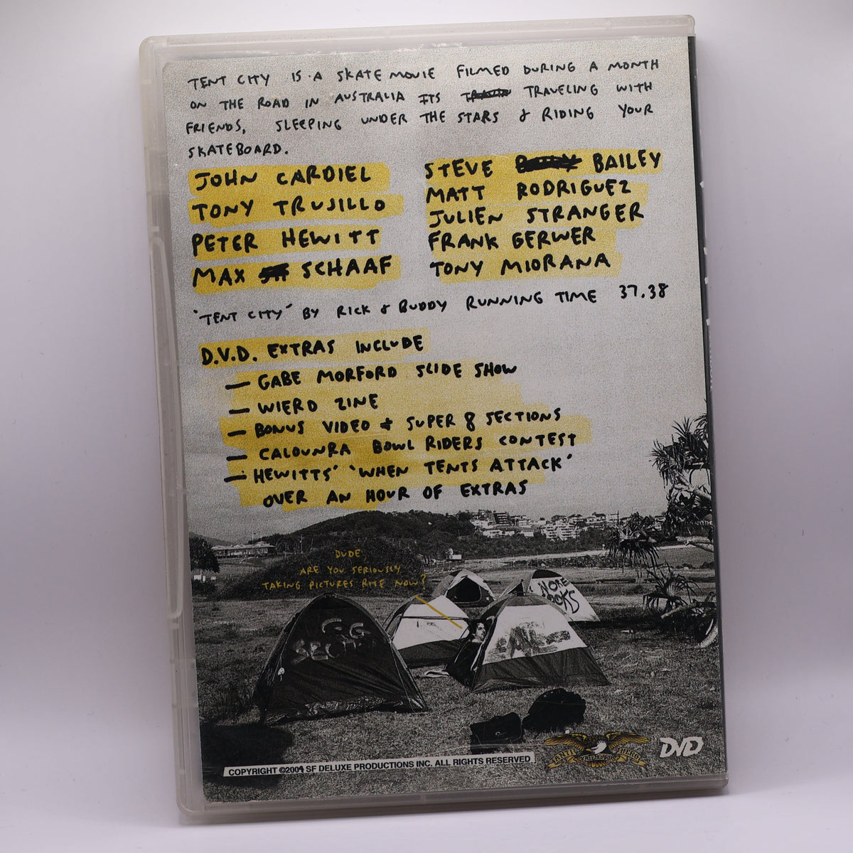 Anti Hero Tent City Skateboarding DVD (2004) – John Cardiel / Tony Trujillo