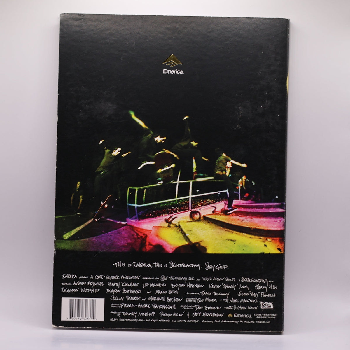Emerica Stay Gold DVD 2005-2010 Andrew Reynolds Heath Kirchart Skate Video OOP