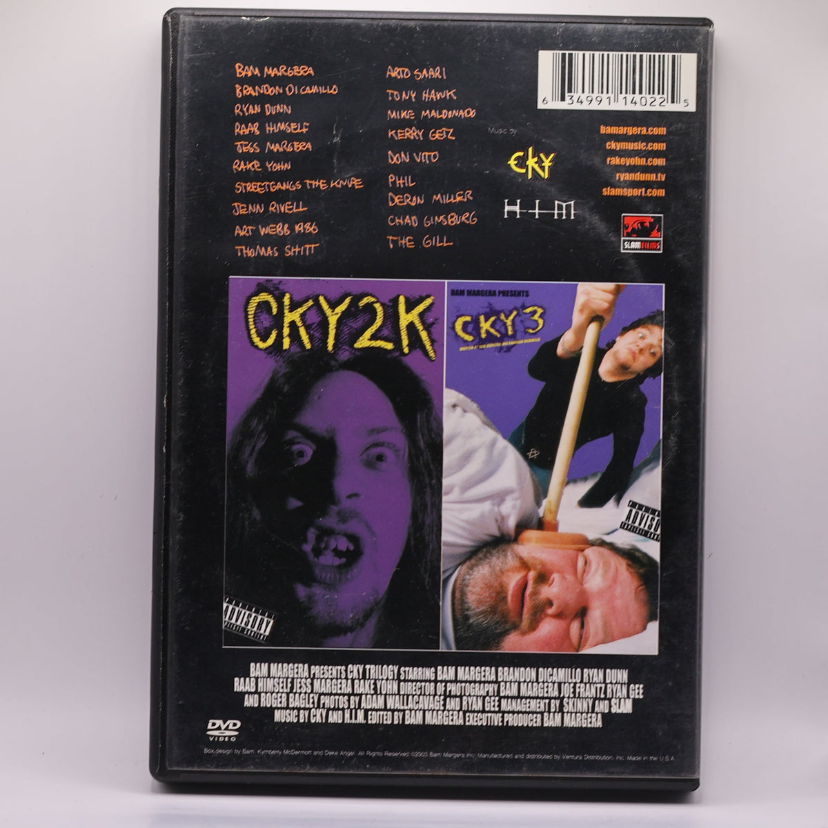 CKY Trilogy Round 2 DVD – Bam Margera & Classic 2000s Skate Stunts