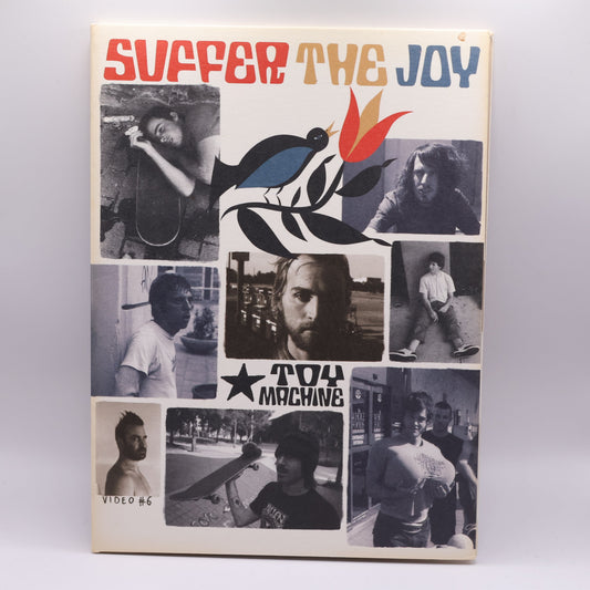 Toy Machine Suffer The Joy DVD (2006) Ed Templeton Nick Trapasso Rare Skate Video