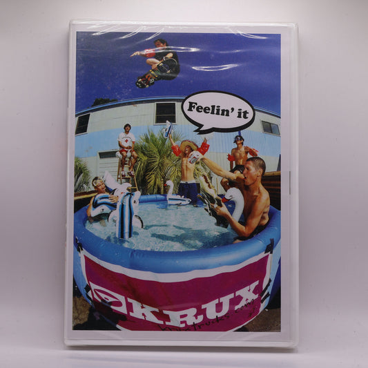 Krux Feelin' It DVD Sealed Rare 2007 Skateboarding Video Louie Barletta Cairo Foster