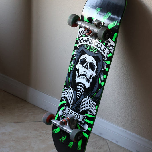 Zero Chris Cole MMXX Reaper Skateboard Complete – 8.0" with Grind King Trucks