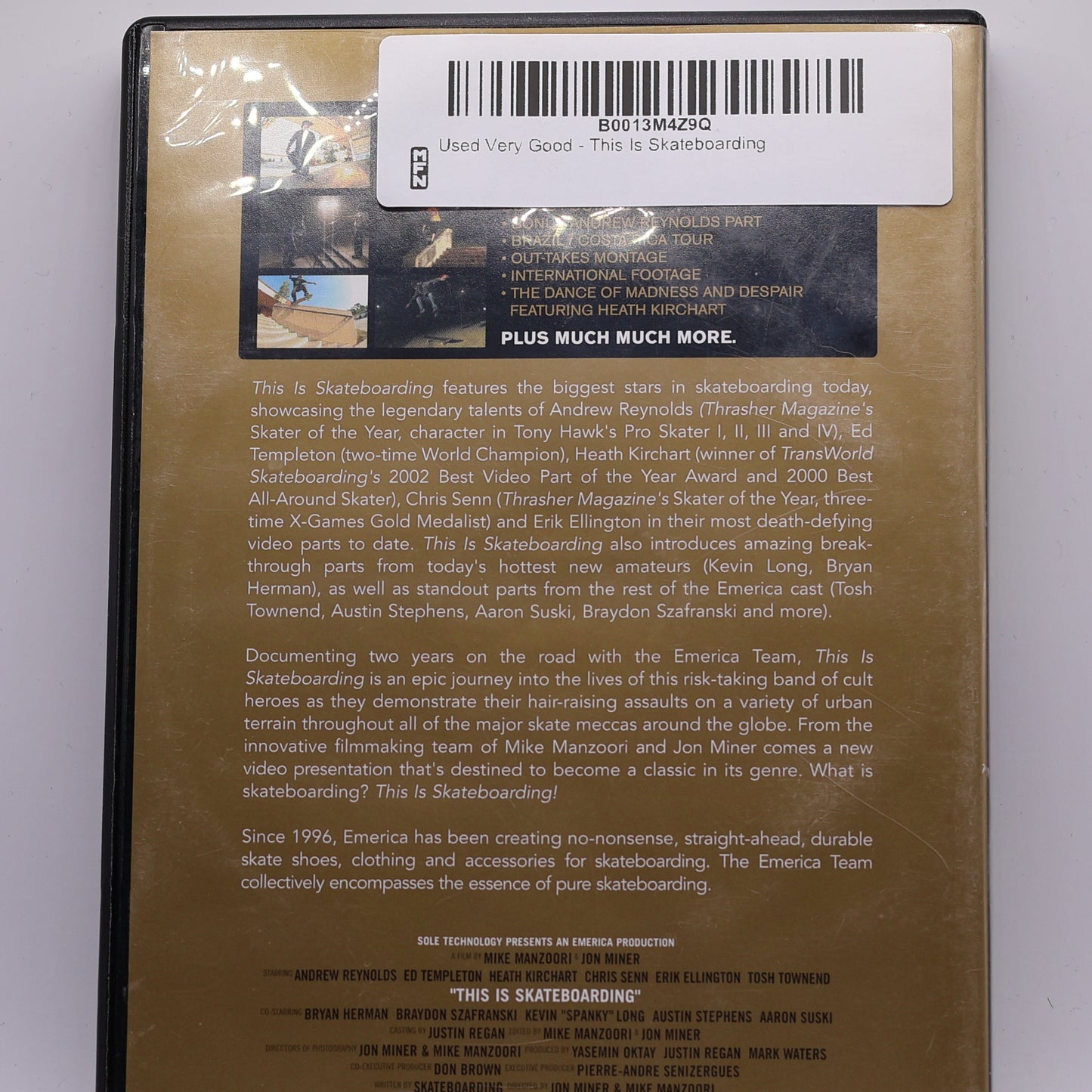 Emerica “This Is Skateboarding” 2-Disc DVD — Includes Product Catalog — Vintage Skate Video  Price: