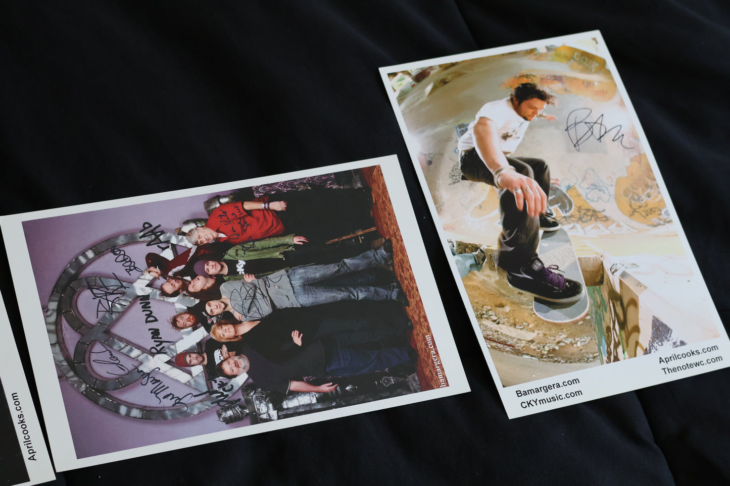Rare Bam Margera Collection | Signed Book, Viva La Bam DVDs, Minghags, Haggard, CKY Photos, Hat & More