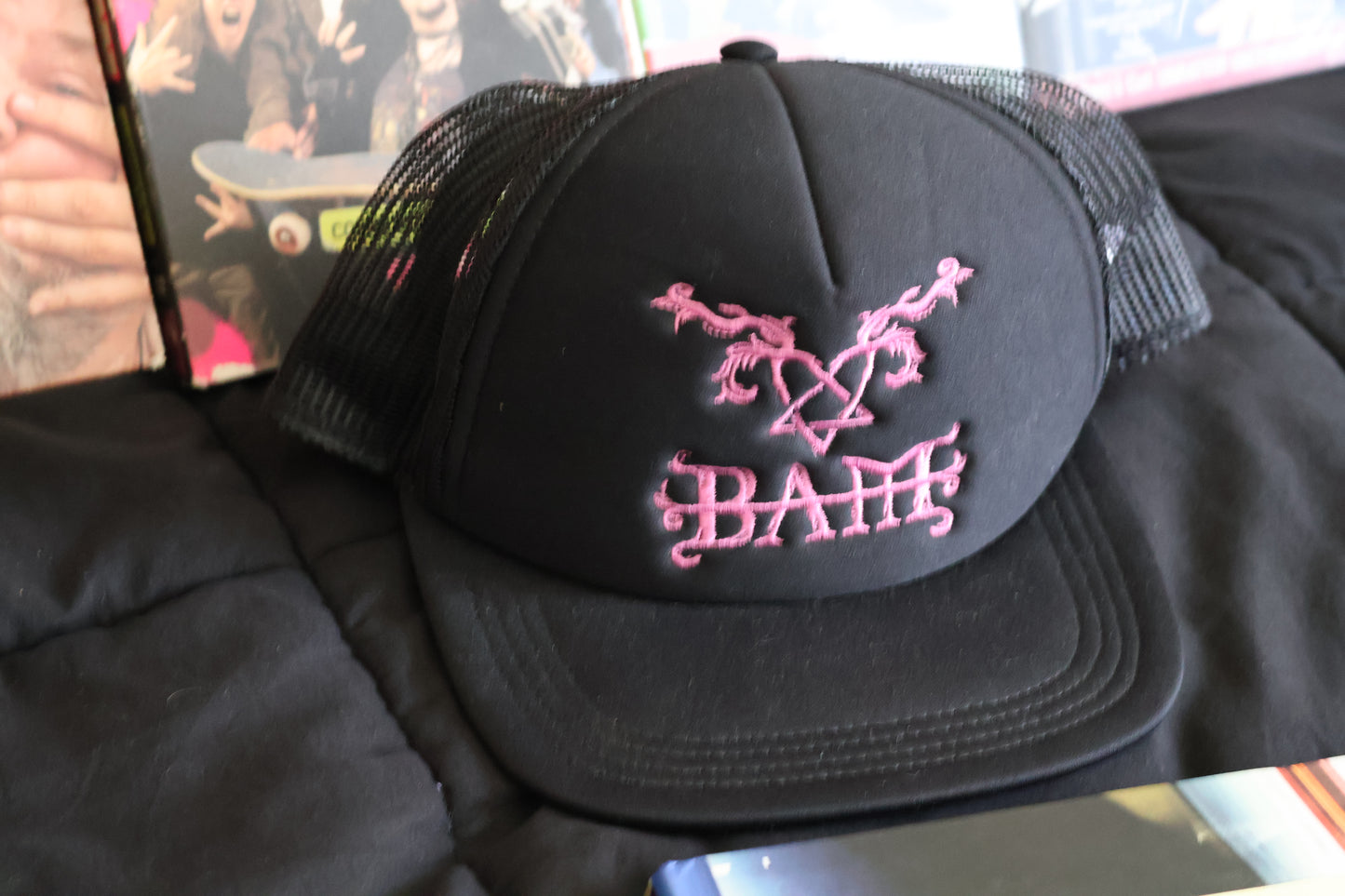Rare Bam Margera Collection | Signed Book, Viva La Bam DVDs, Minghags, Haggard, CKY Photos, Hat & More