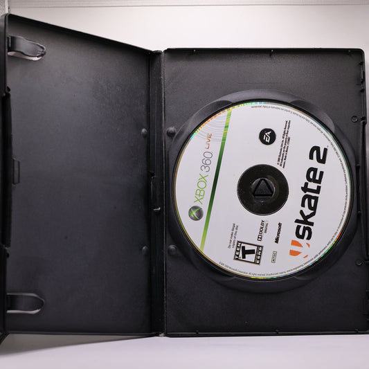 Skate 2 Xbox 360 – Disc Only in GameStop Case – EA 2009