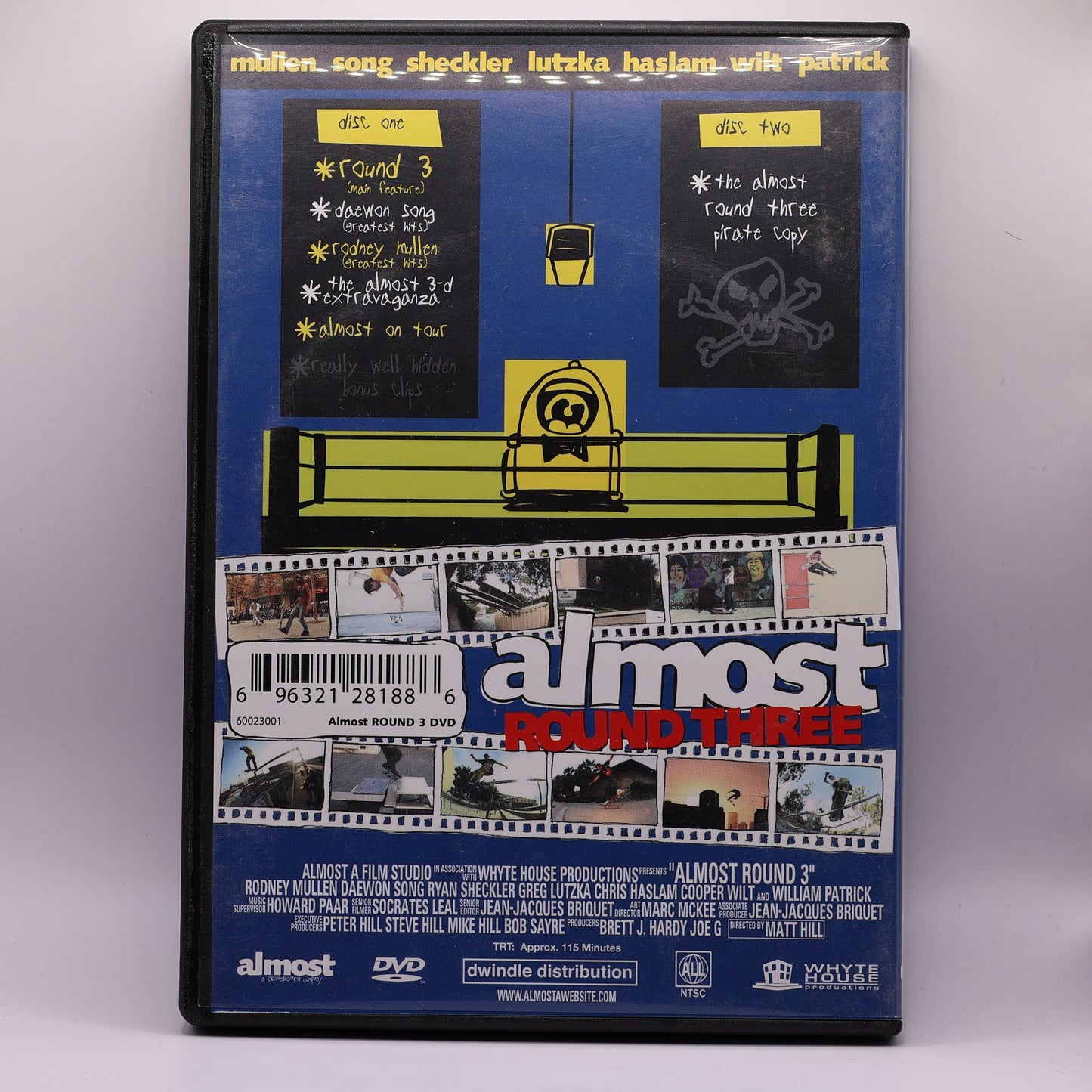 Almost Skateboards Round Three 2-Disc DVD – Rodney Mullen & Daewon Song