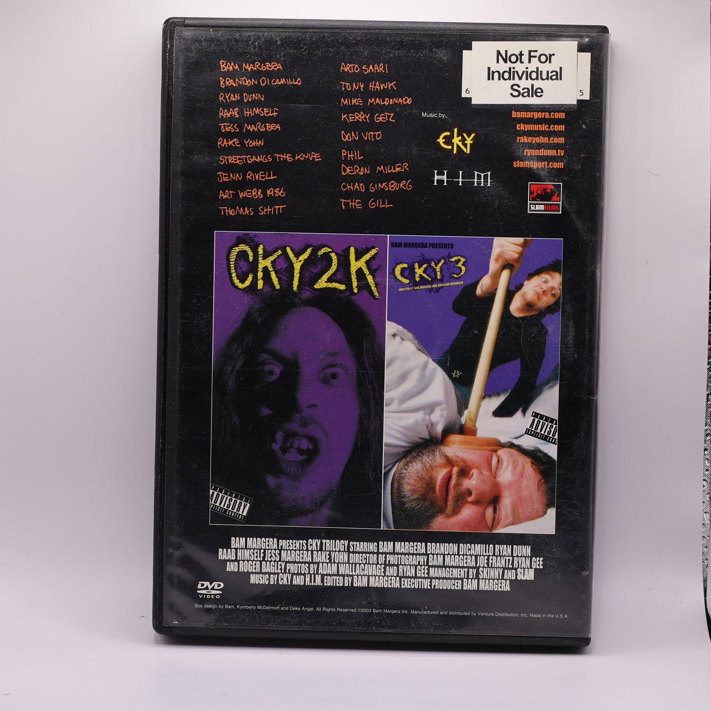 CKY Trilogy: Round 2 DVD – Bam Margera, Ryan Dunn & CKY Crew