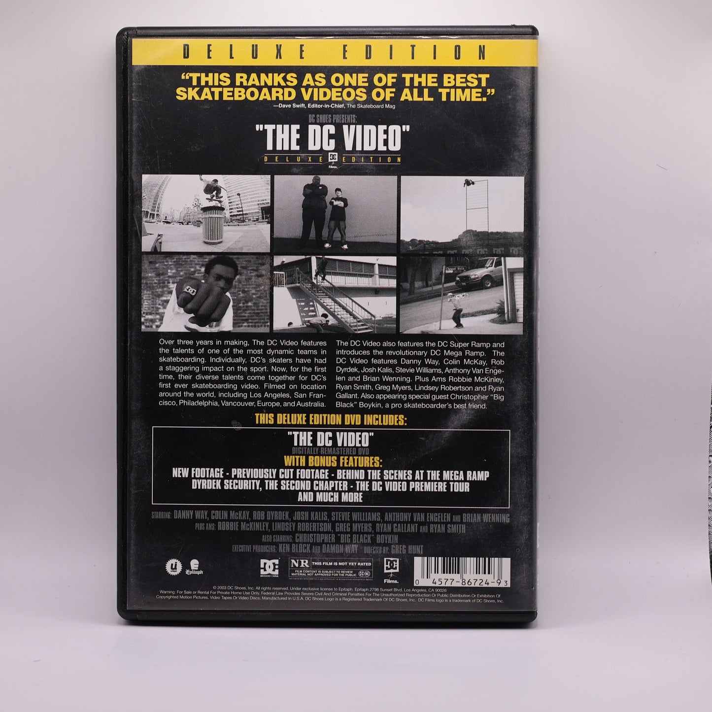 DC Shoes The DC Video Deluxe Edition DVD – Rob Dyrdek & Danny Way