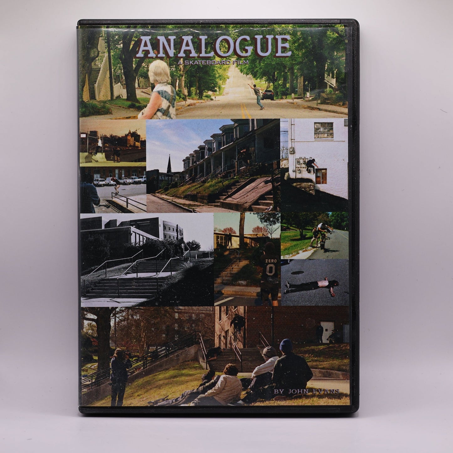 Analogue: A Skateboard Film DVD by John Evans – Rare 2017 Independent Video