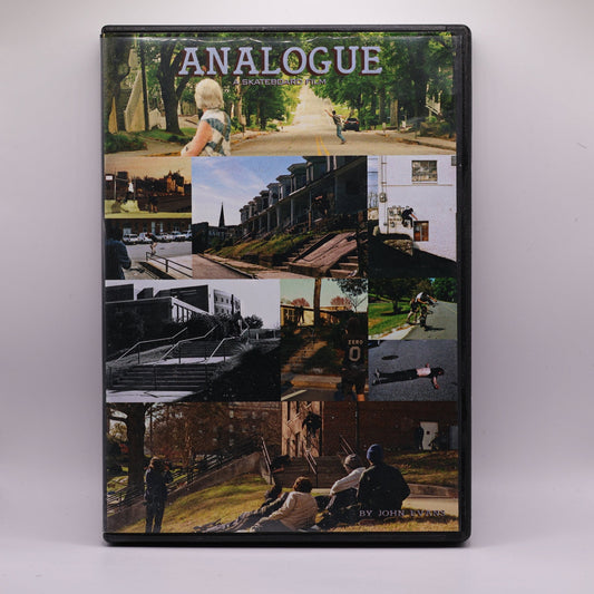 Analogue: A Skateboard Film DVD by John Evans – Rare 2017 Independent Video