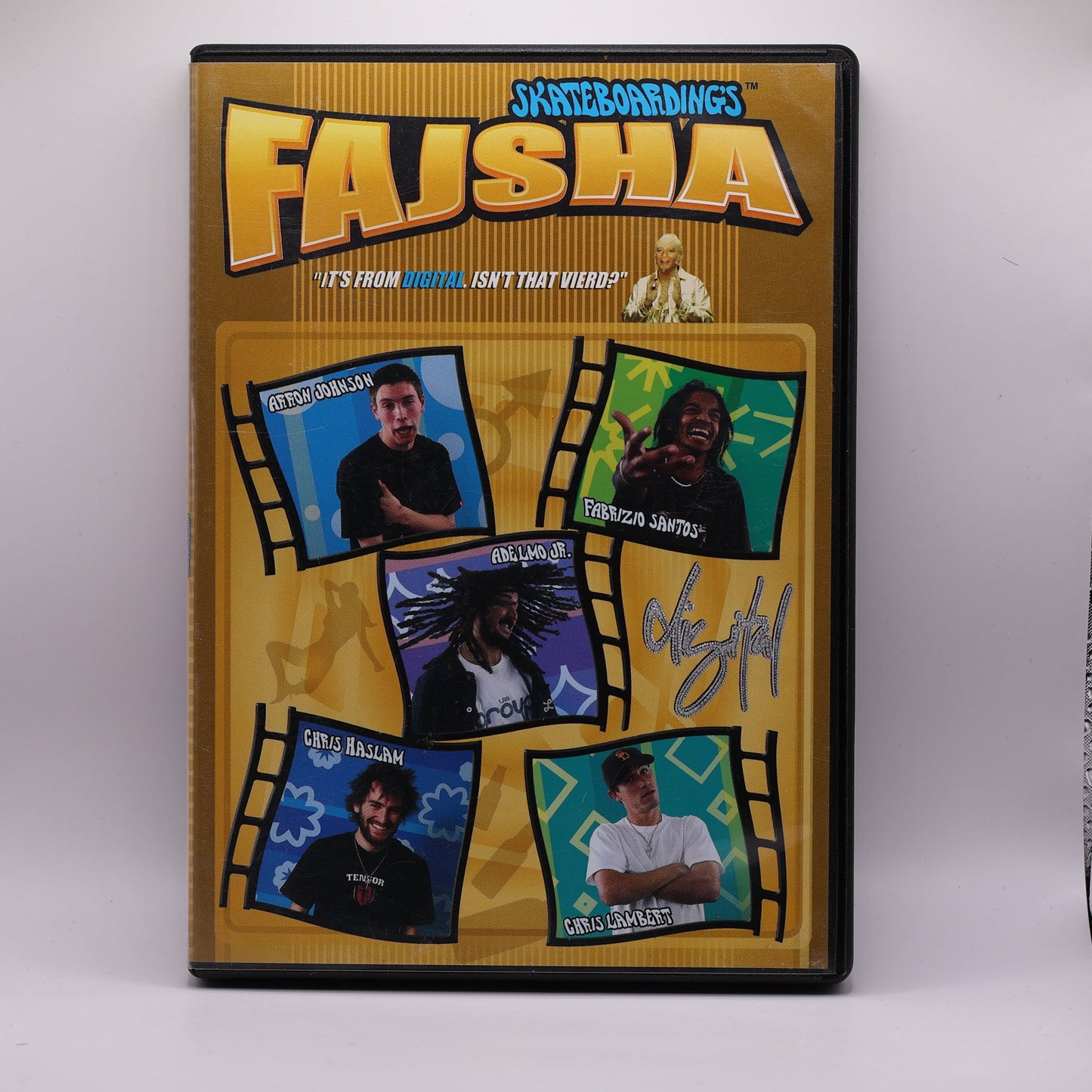 Digital Skateboarding Fajsha DVD – Chris Haslam – 2003 Skate Video
