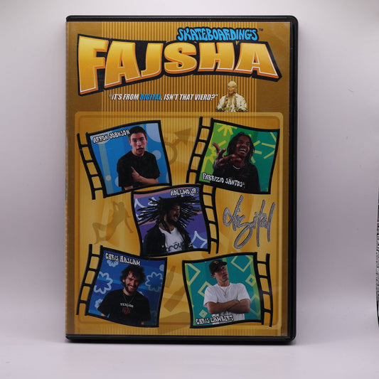 Digital Skateboarding Fajsha DVD – Chris Haslam – 2003 Skate Video