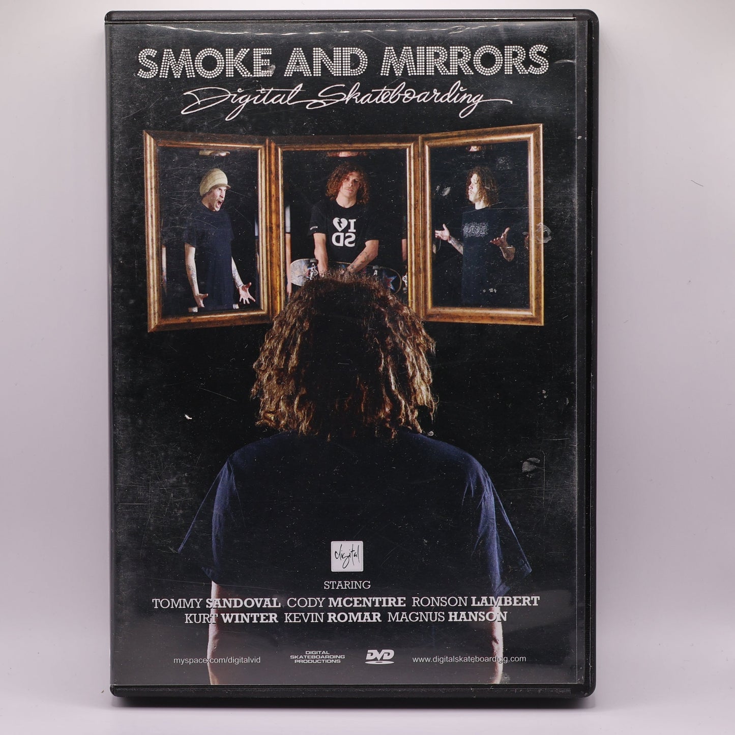 Digital Skateboarding Smoke and Mirrors DVD – Tommy Sandoval – 2008