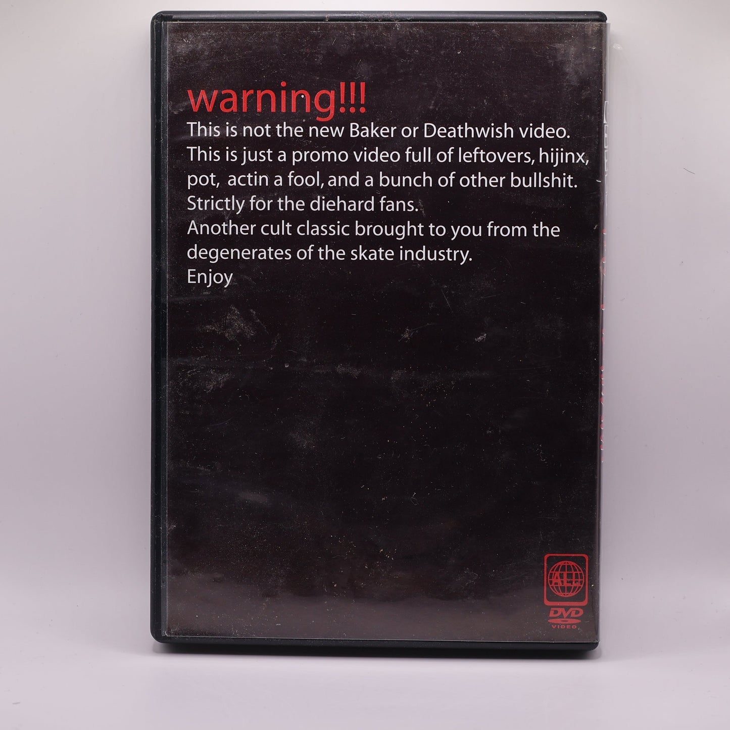 Baker Has a Deathwish Skateboarding DVD – Baker x Deathwish – 2008