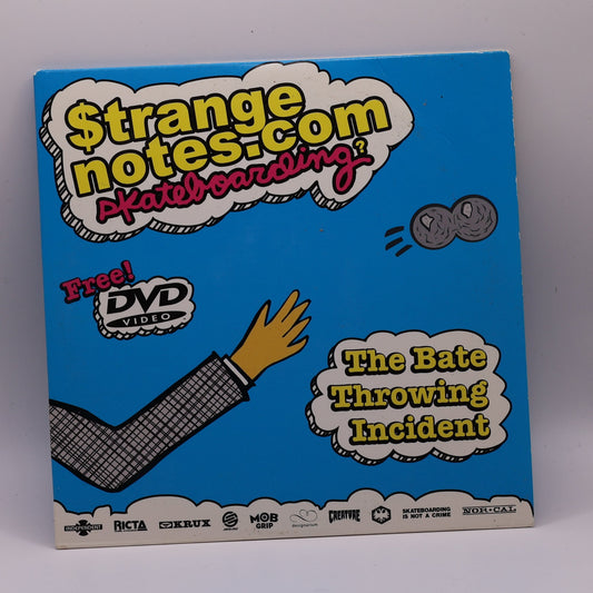 Strange Notes – The Bate Throwing Incident Skateboarding DVD – Santa Cruz NHS