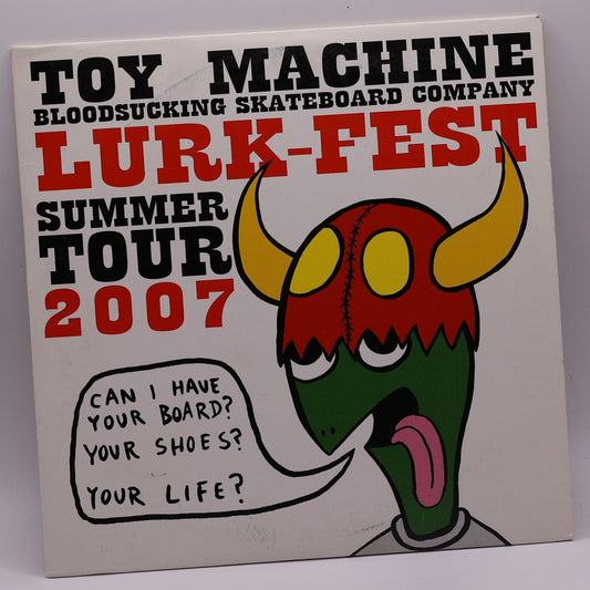 Toy Machine Lurk-Fest Summer Tour 2007 Skateboarding DVD – Ed Templeton Billy Marks
