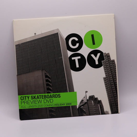 City Skateboards Preview DVD – 2005 Promo – Rare San Francisco Skate Video