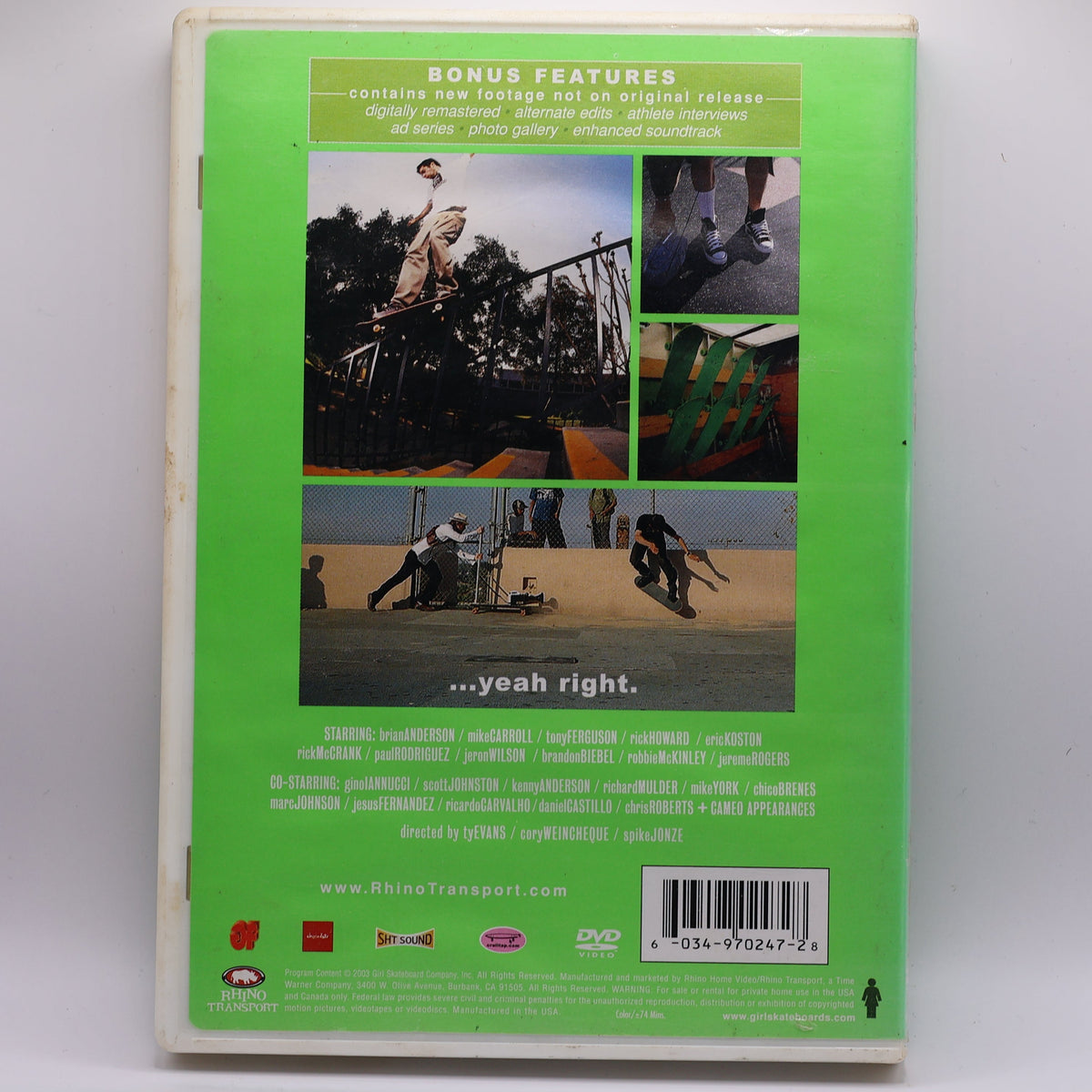 Girl Skateboards Yeah Right! DVD (2003) | Classic Skate Video