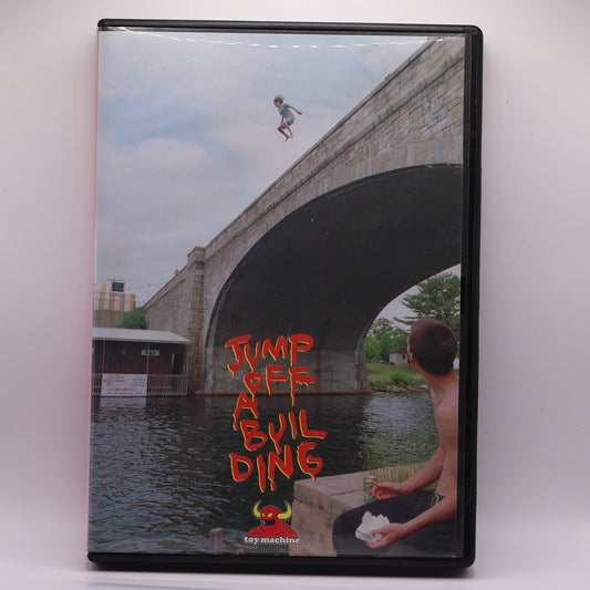 Toy Machine Jump Off a Building DVD – Tested & Working – Center Discoloration-Factory Error