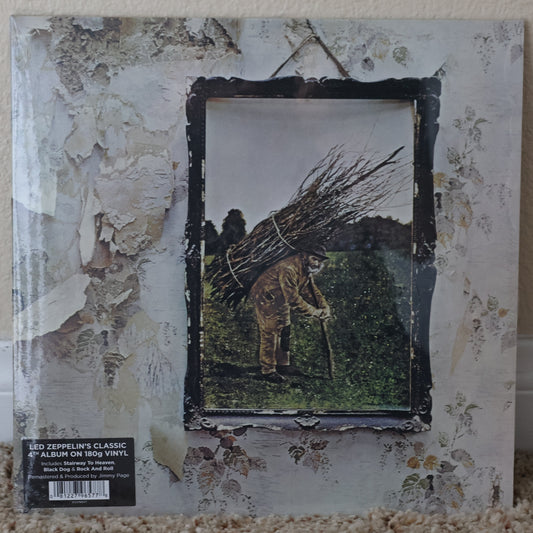 Led Zeppelin - Led Zeppelin IV Vinyl LP (180g Remastered, Factory Sealed, German Import)