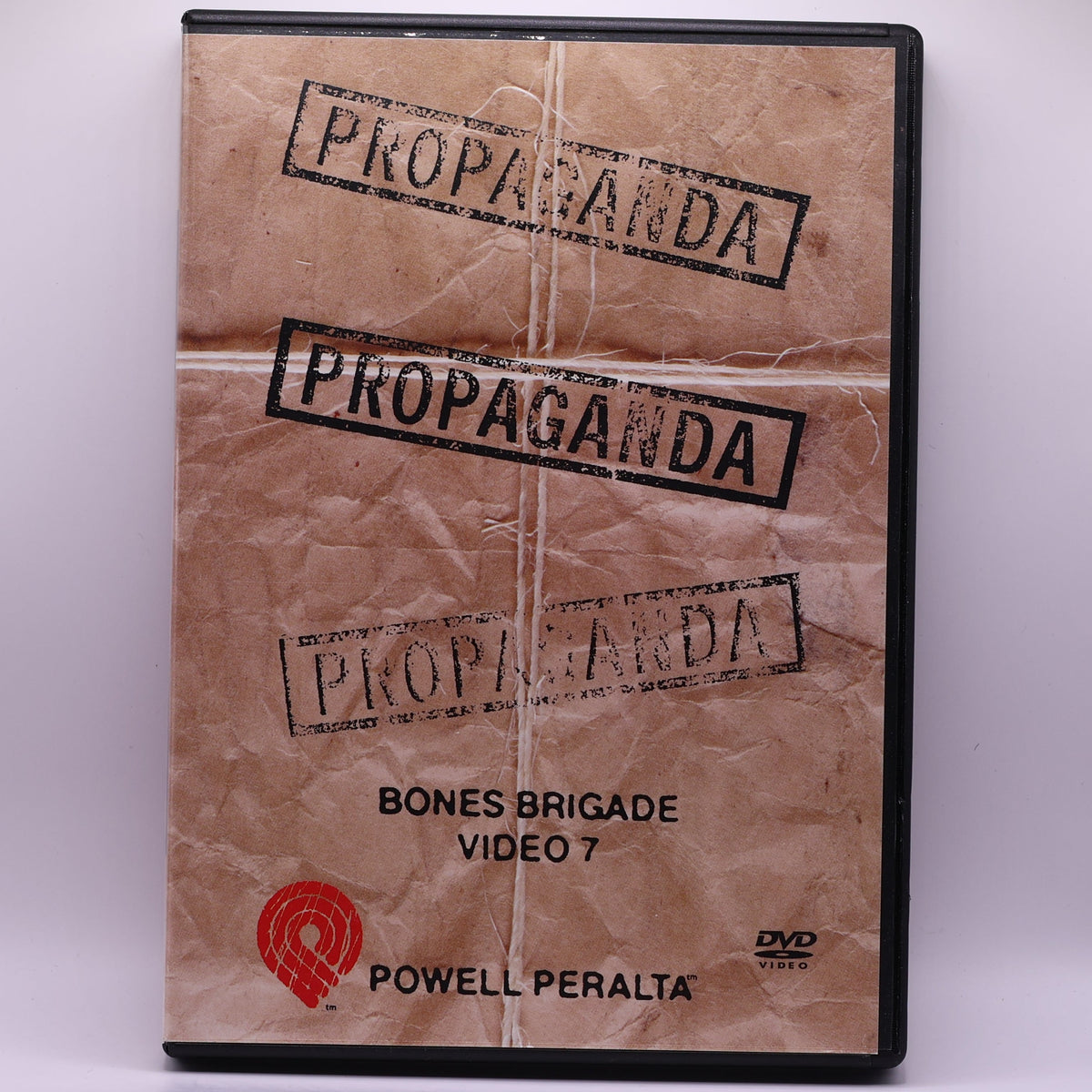 Powell Peralta Propaganda DVD 1990 Bones Brigade Frankie Hill Ray Barbee Skate OOP