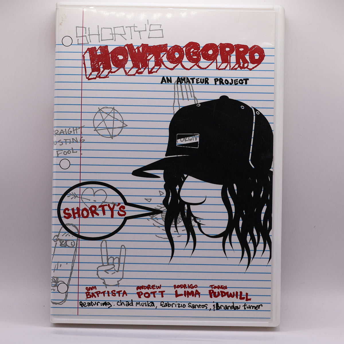 Shortys How To Go Pro DVD 2005 Chad Muska Torey Pudwill Skate Video OOP Y2K