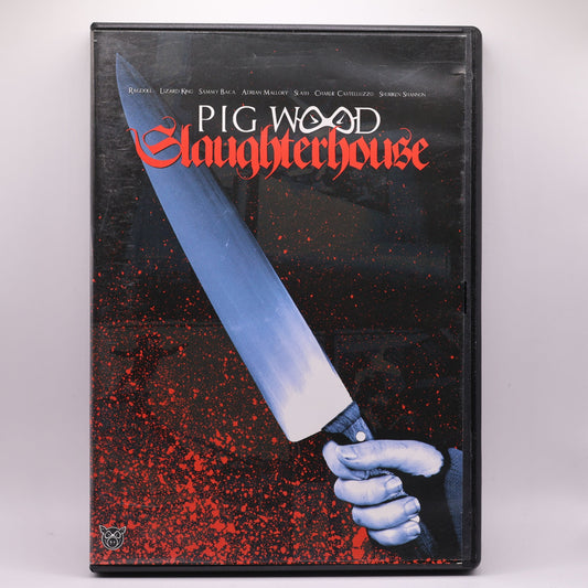 Pig Wood Slaughterhouse DVD 2005 Lizard King Sammy Baca Ragdoll Skate Video OOP