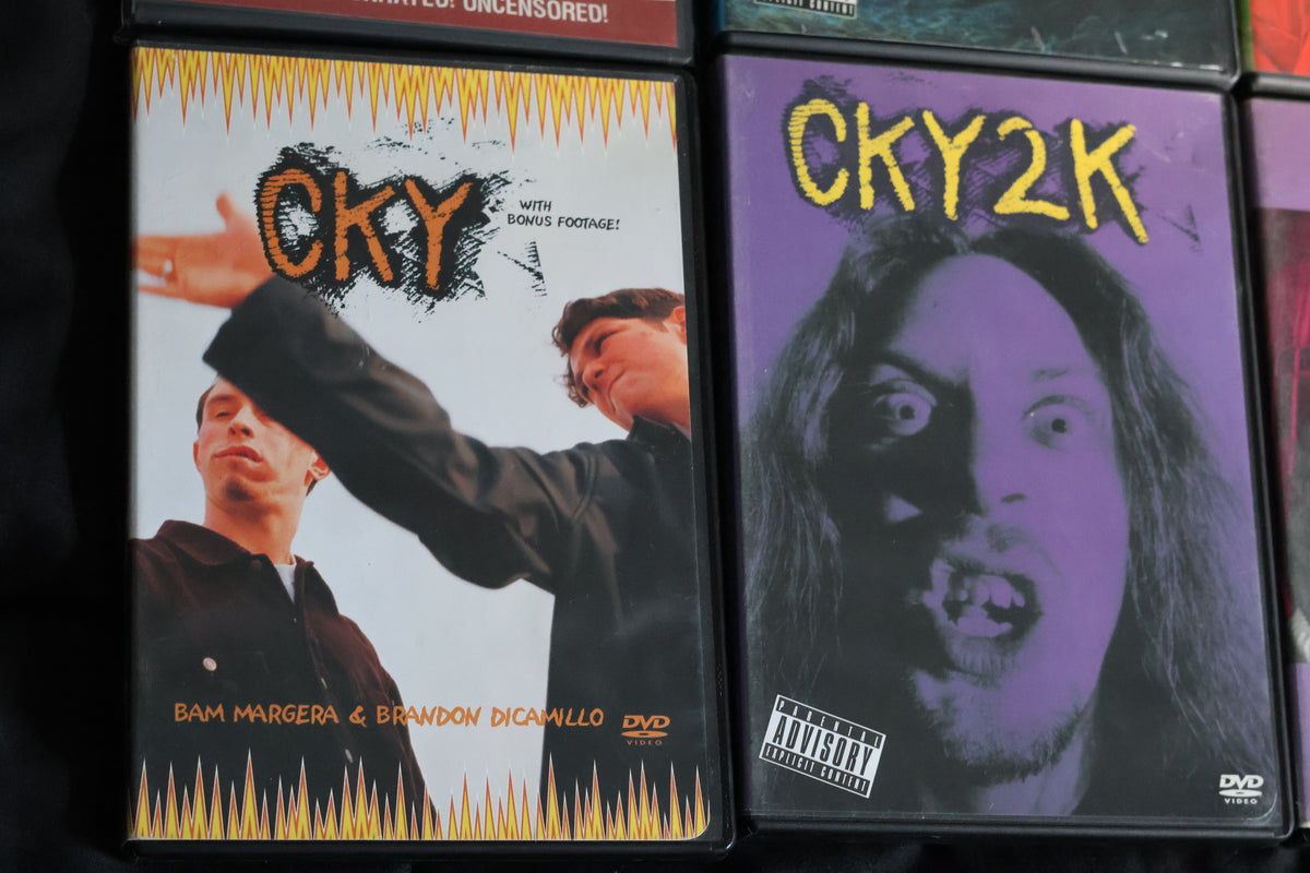 Bam Margera CKY Jackass DVD Lot – Complete Viva La Bam, Haggard & Minghags
