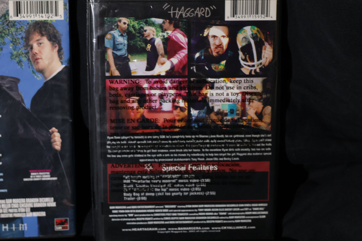 Bam Margera DVD Bundle – CKY 1–4, Haggard & CKY Documentary